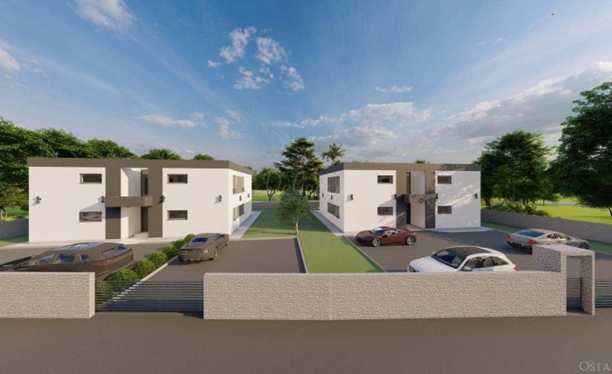NEU GEBAUTES Apartment mit zwei Schlafzimmern in Štinjan mit Garten, nahe dem Meer