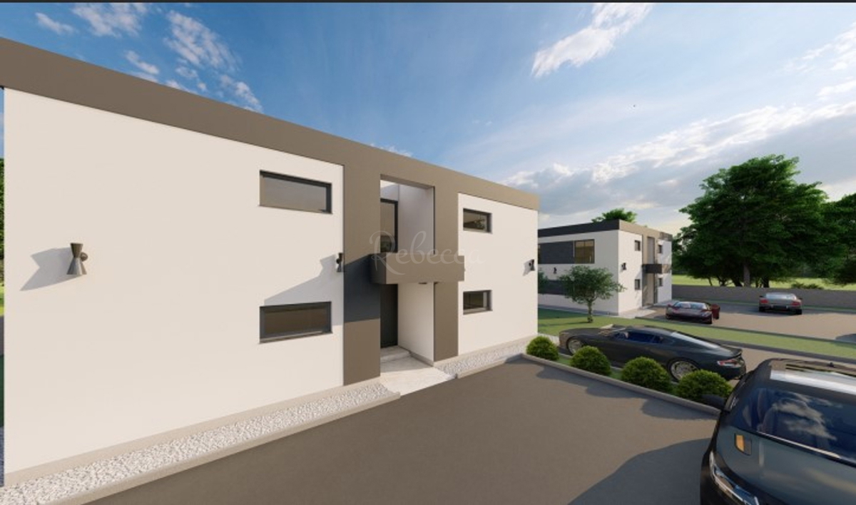 NEU GEBAUTES Apartment mit zwei Schlafzimmern in Štinjan mit Garten, nahe dem Meer