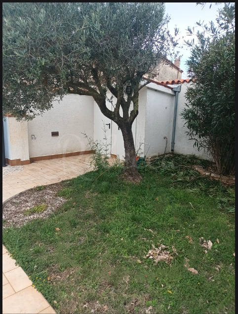 Casa a un piano con piscina, garage, giardino, Peruški