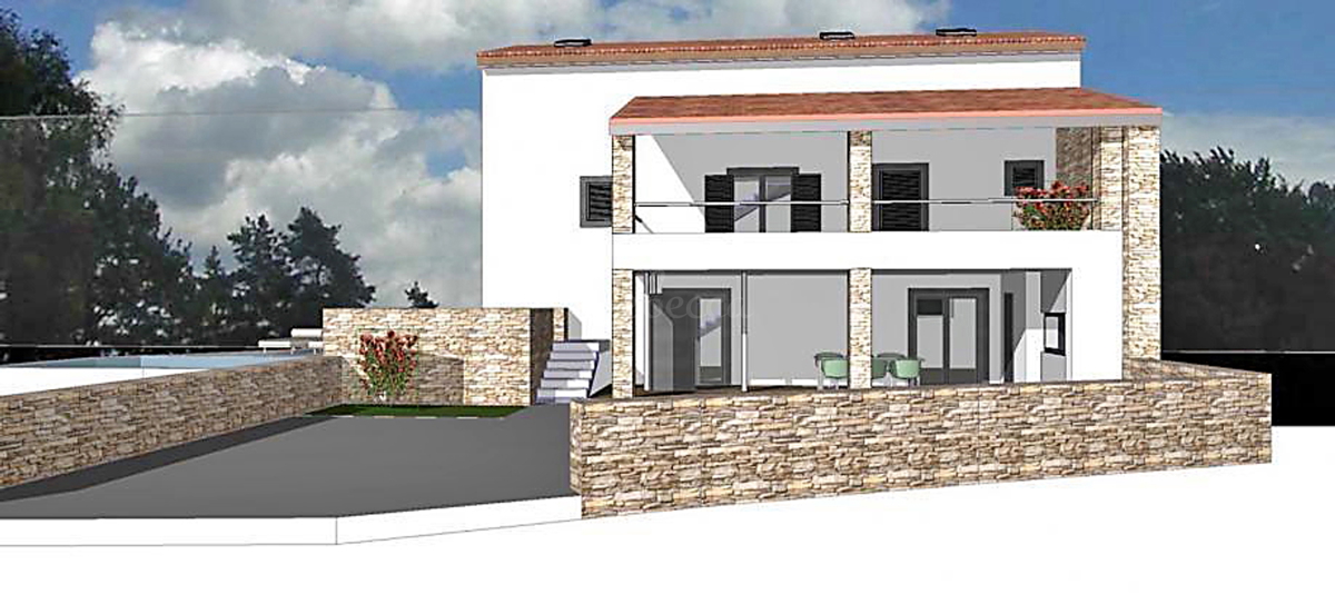 Casa in pietra d'Istria da ristrutturare, Canfanaro