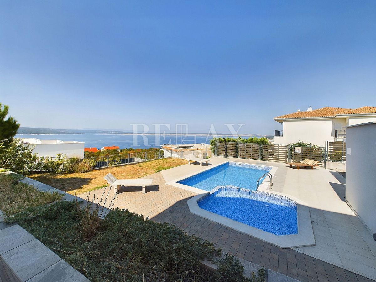 Crikvenica - villa con piscina e vista mare