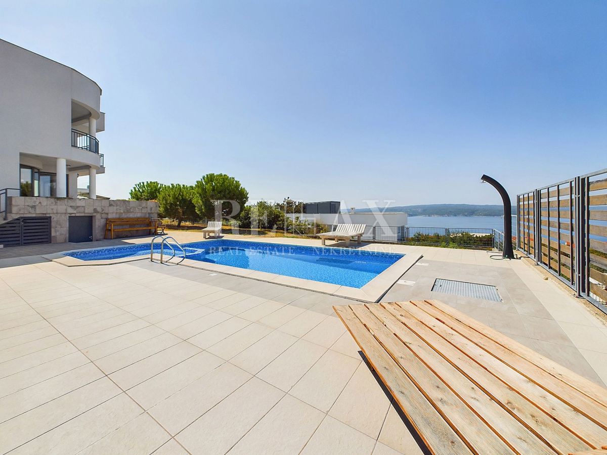 Crikvenica - villa con piscina e vista mare