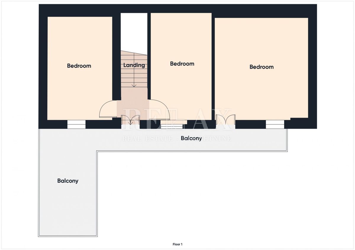 Novi Vinodolski - casa in pietra in una buona posizione