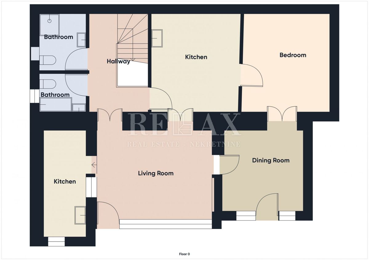 Novi Vinodolski - casa in pietra in una buona posizione