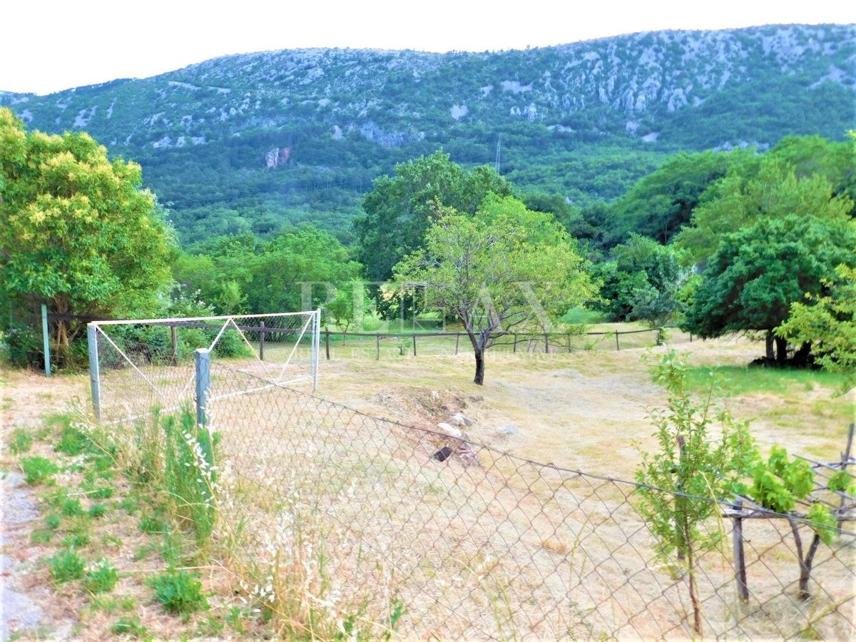 Bribir - due case in pietra, grande giardino