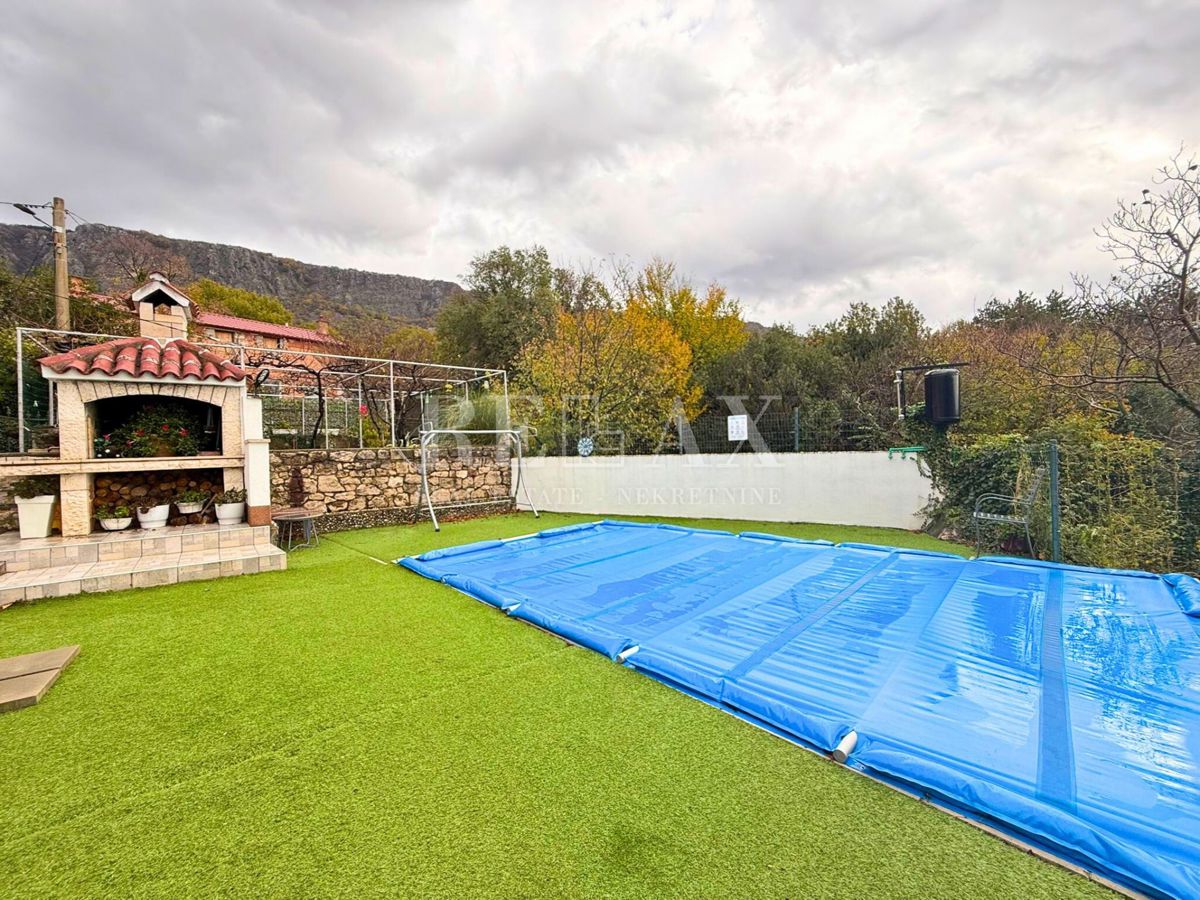 Grižane - casa con piscina riscaldata