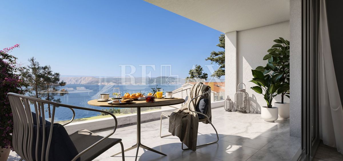 Novi Vinodolski - appartamento in un resort premium, 1° piano