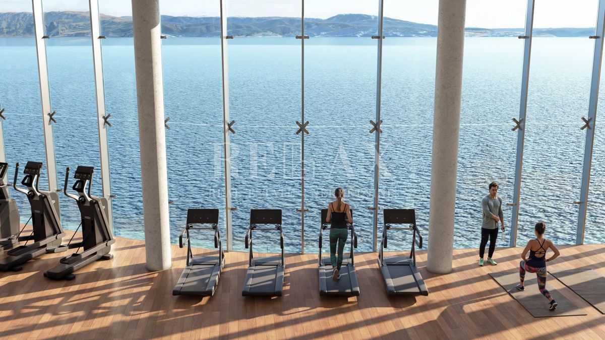 Novi Vinodolski - appartamento in un resort premium, 1° piano