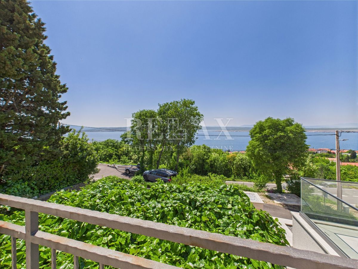 Dramalj - casa in pietra con vista panoramica