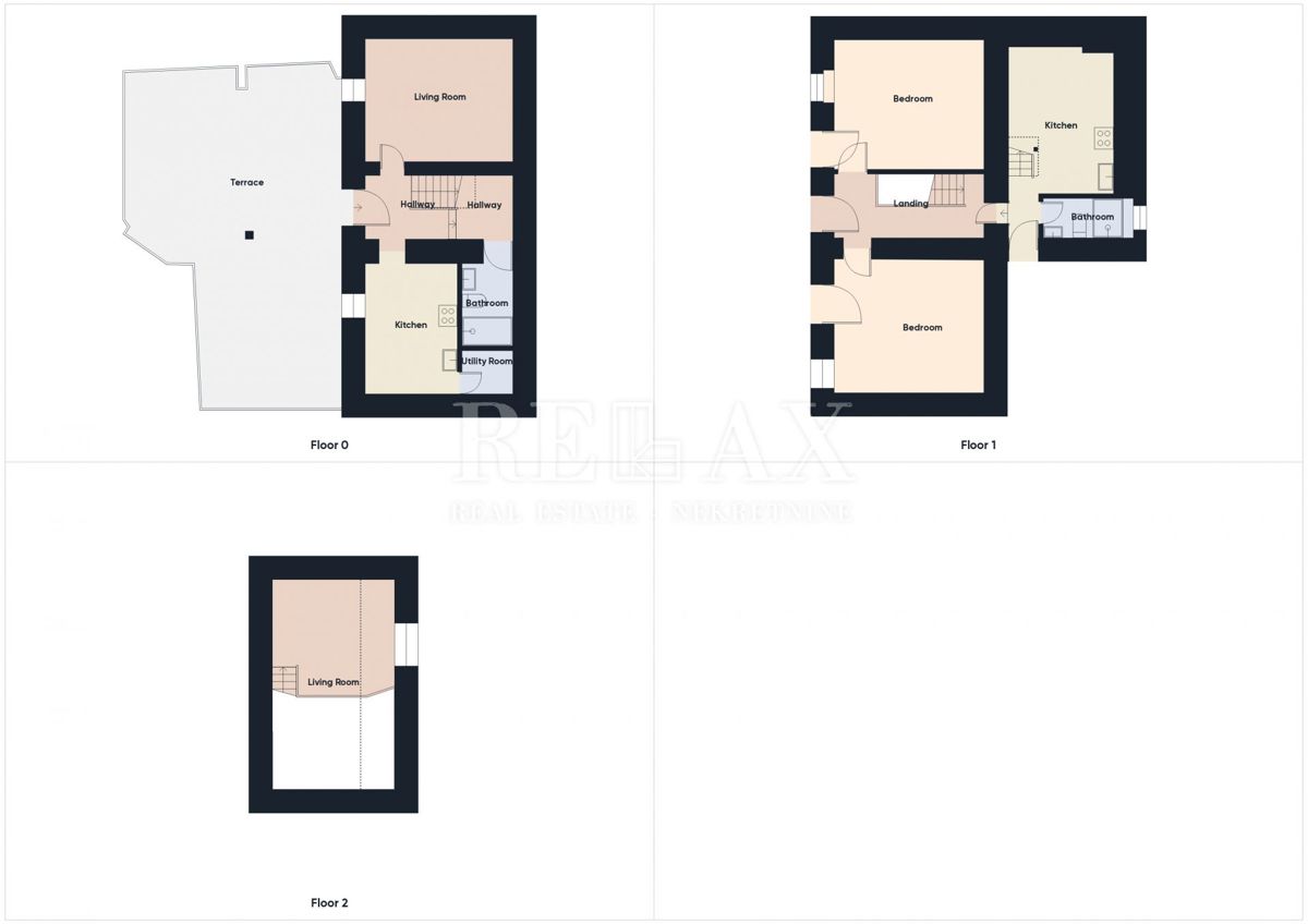 Dramalj - casa in pietra con vista panoramica