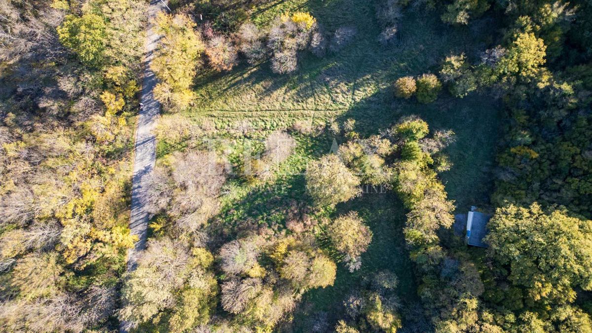 Bribir - terreno di forma regolare in un ambiente tranquillo