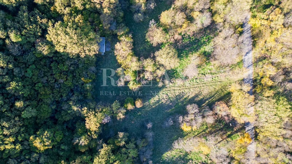 Bribir - terreno di forma regolare in un ambiente tranquillo