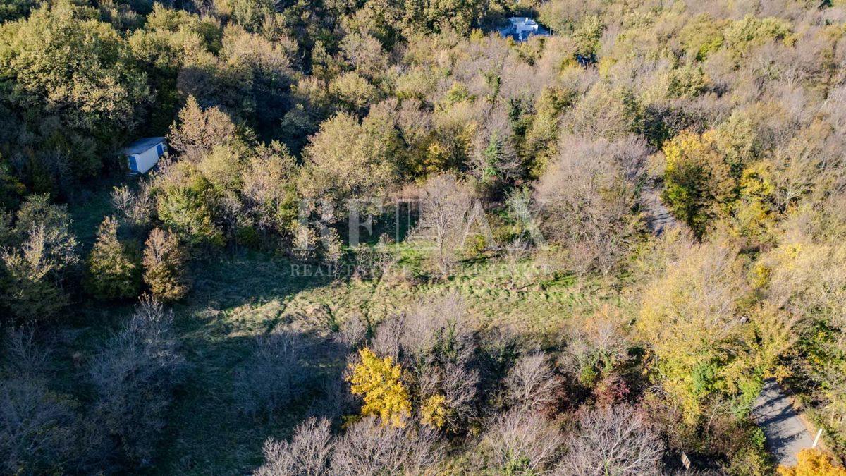 Bribir - terreno di forma regolare in un ambiente tranquillo