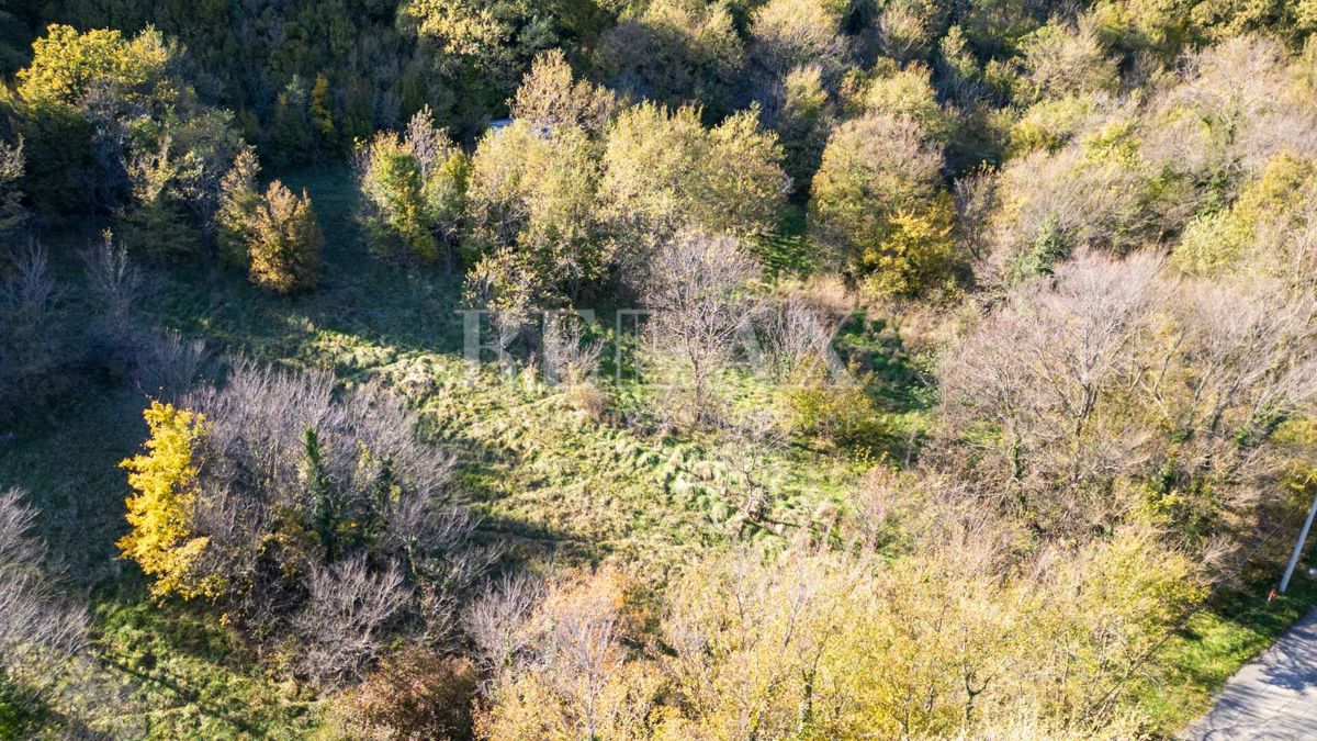 Bribir - terreno di forma regolare in un ambiente tranquillo