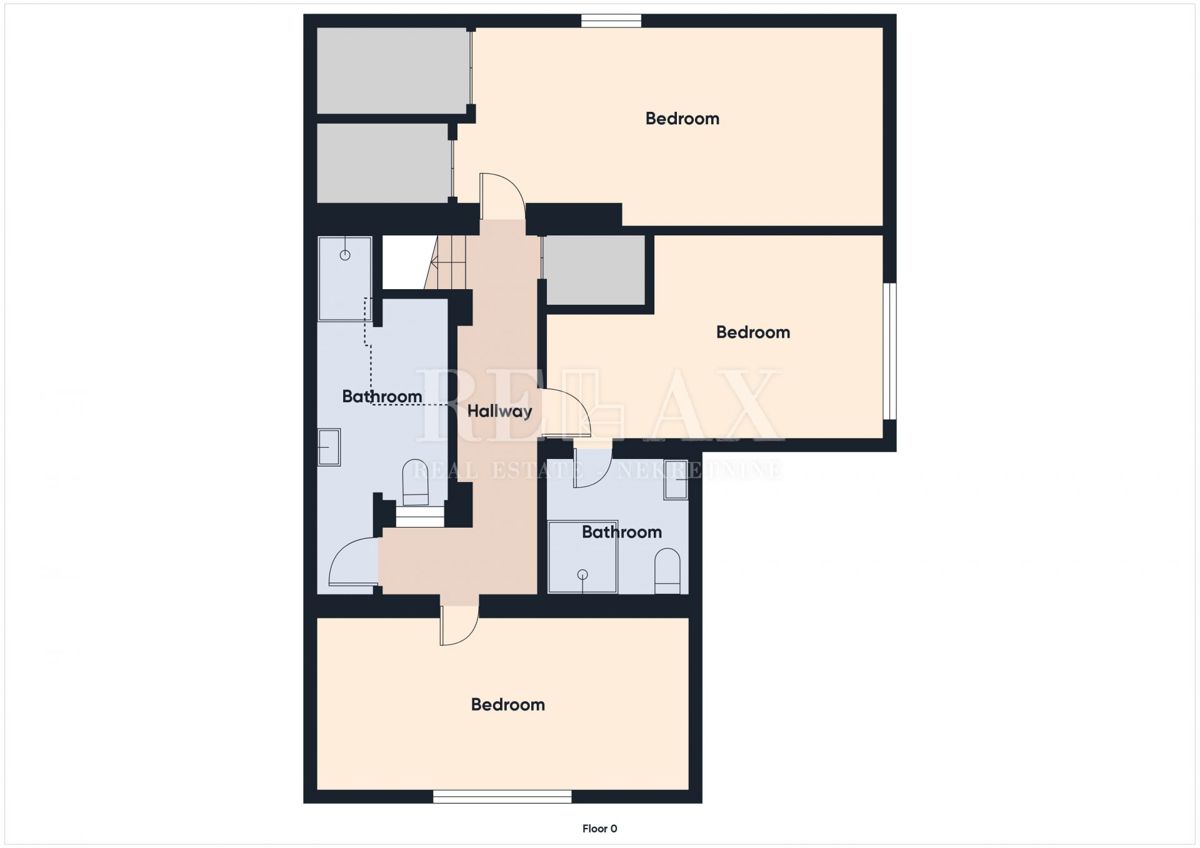 Njivice - appartamento duplex con piscina e giardino