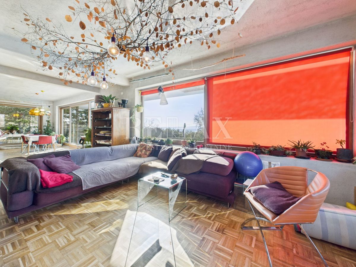 Kostrena - villa con piscina e vista mare