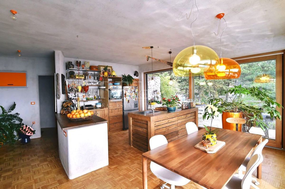 Kostrena - villa con piscina e vista mare