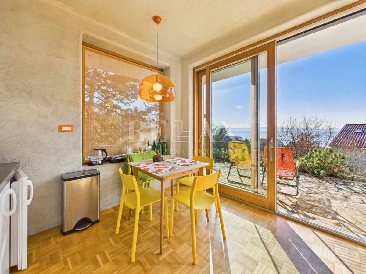 Kostrena - villa con piscina e vista mare