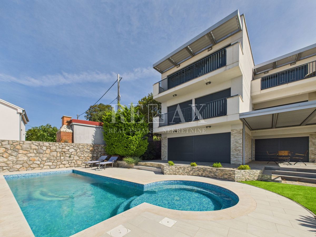 Klenovica - villa con piscina