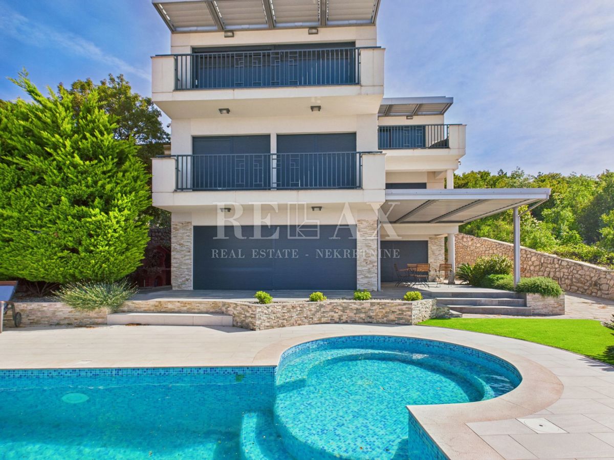 Klenovica - villa con piscina