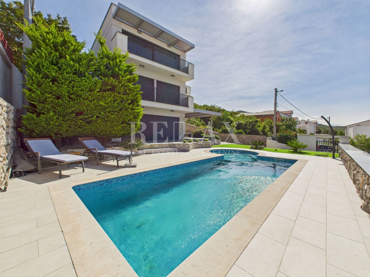 Klenovica - villa con piscina
