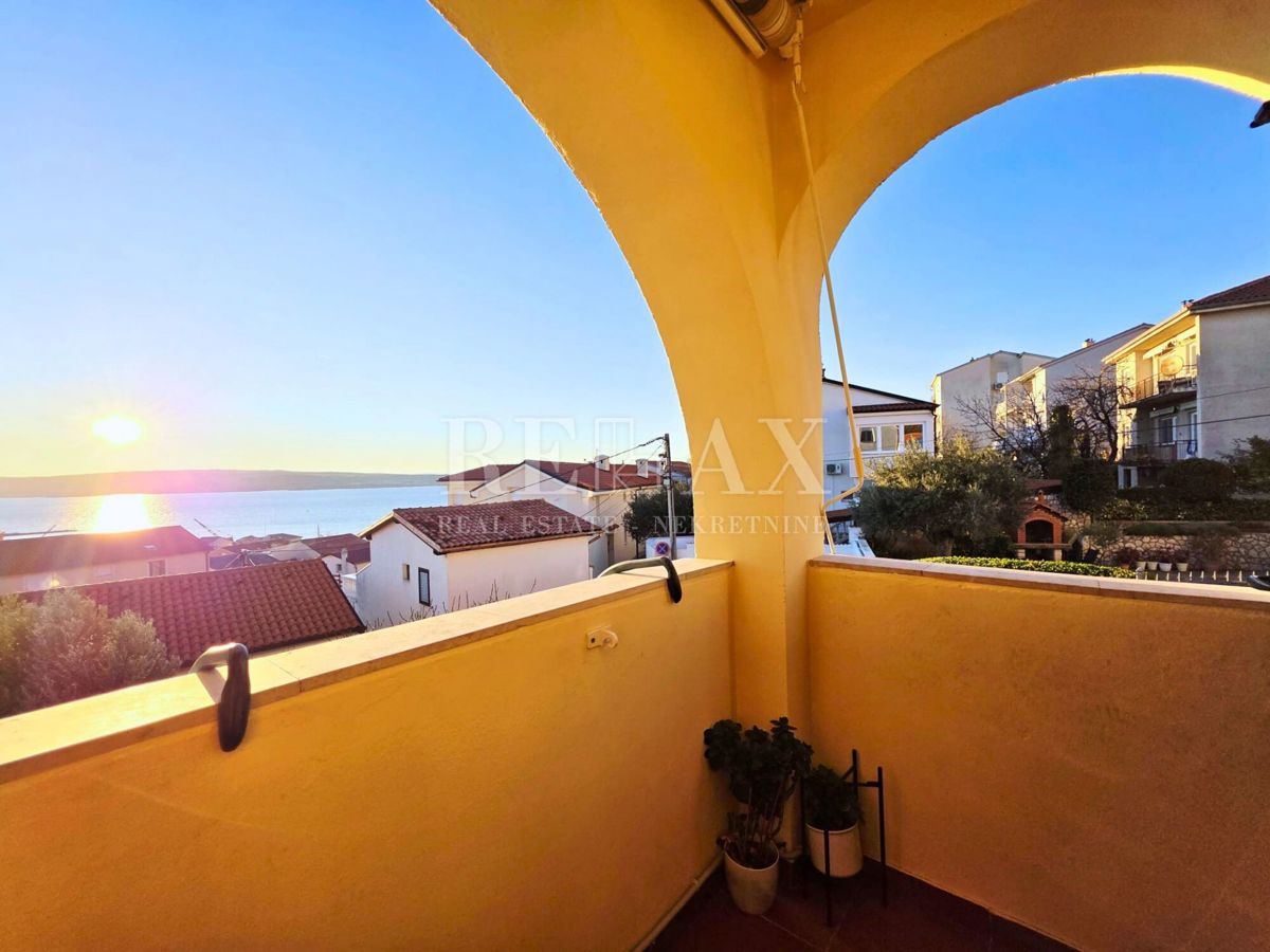 Selce - appartamento soleggiato, 3 camere da letto/soggiorno, parcheggio