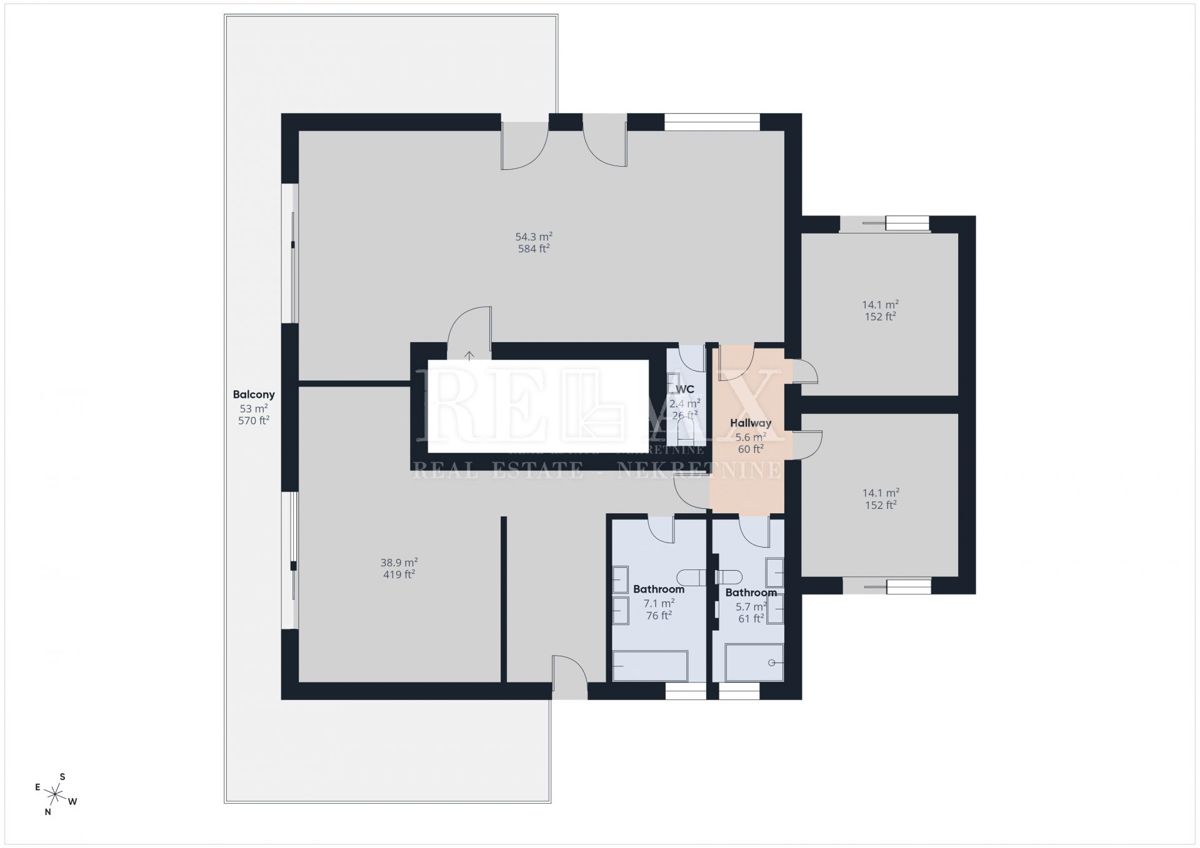 Rijeka, Čavle - prenthouse in una nuova costruzione