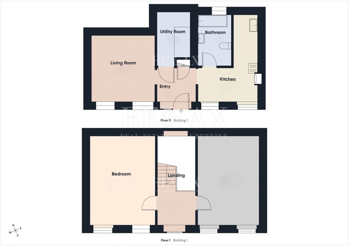 Kukuljanovo - casa, antico e rovina con un grande giardino