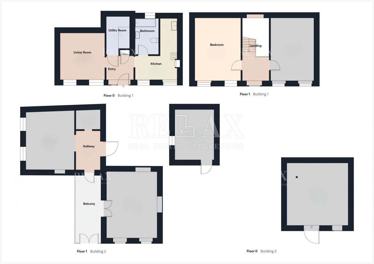 Kukuljanovo - casa, antico e rovina con un grande giardino