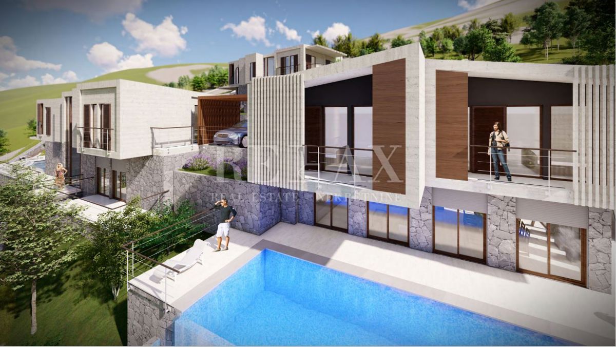 Sveti Juraj - terreno con vista panoramica sul mare