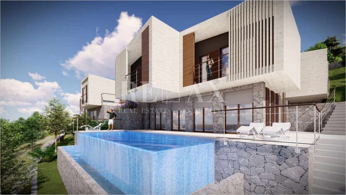 Sveti Juraj - terreno con vista panoramica sul mare