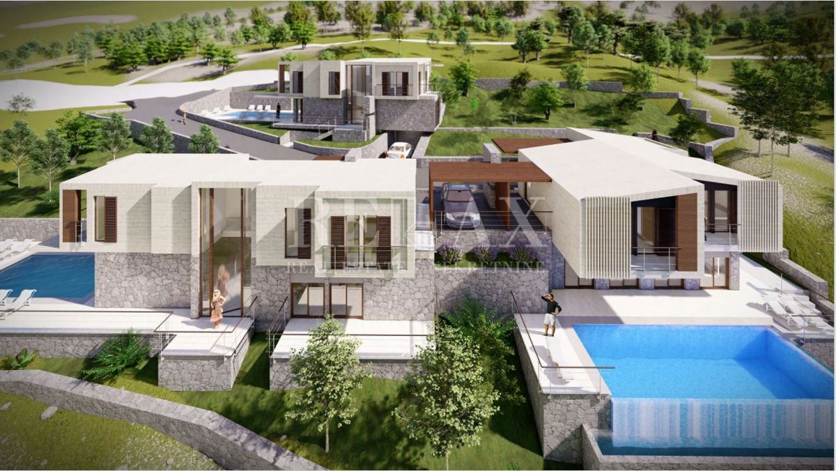 Sveti Juraj - terreno con vista panoramica sul mare