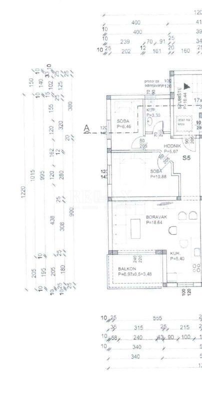 Povile – appartamento con due camere da letto e vista, nuova costruzione