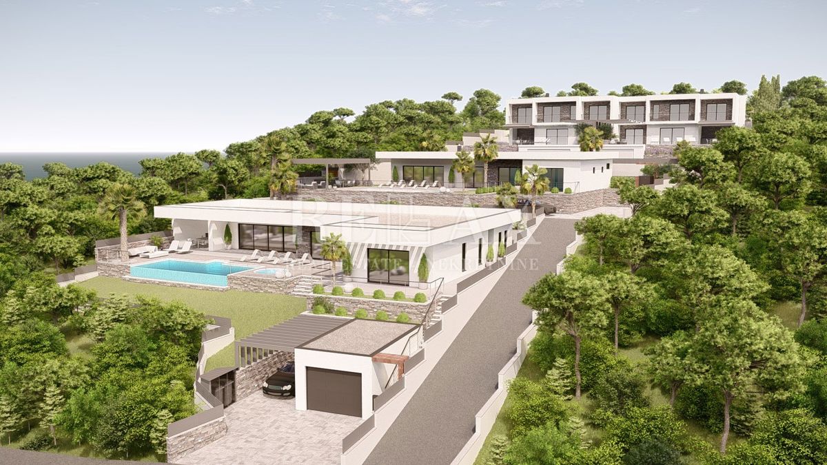 CRIKVENICA - Villa con vista panoramica sul mare