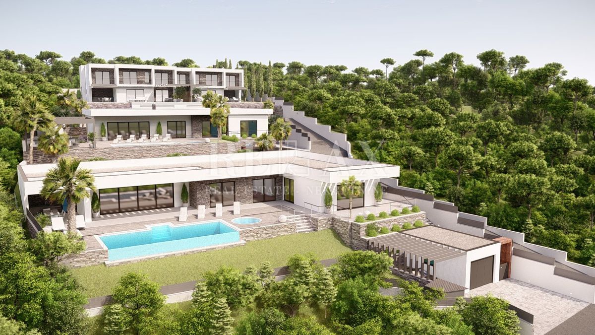 CRIKVENICA - Villa con vista panoramica sul mare