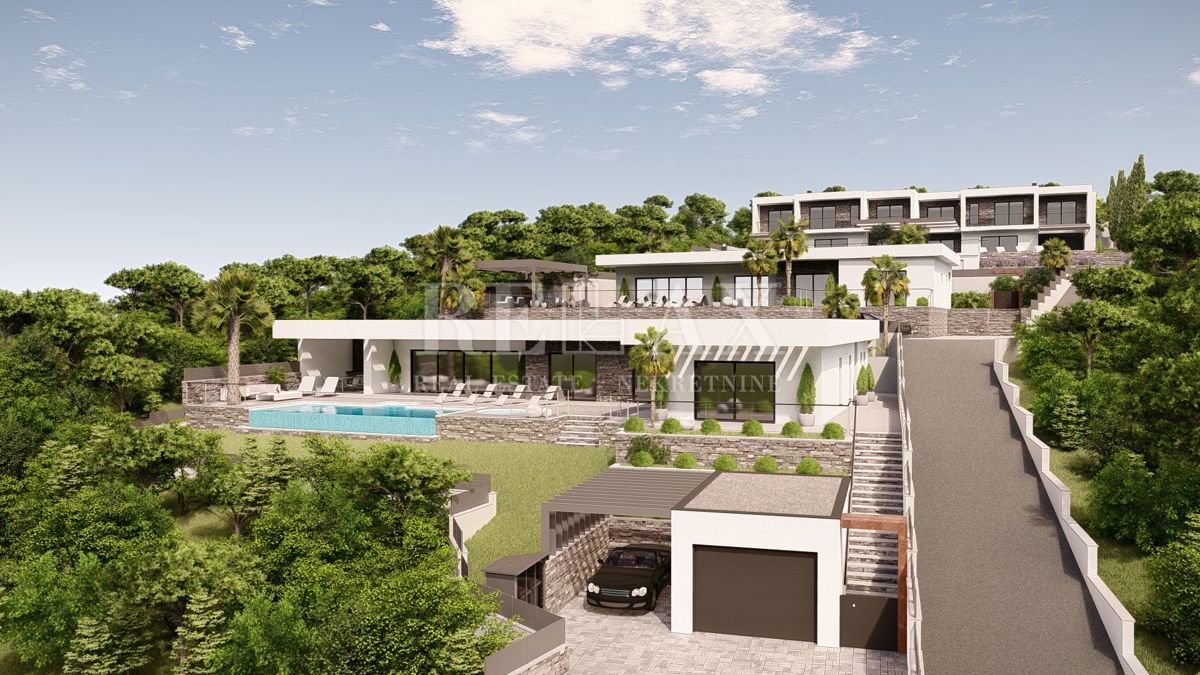 CRIKVENICA - Villa con vista panoramica sul mare