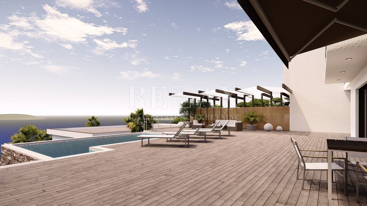 CRIKVENICA - Villa con vista panoramica sul mare