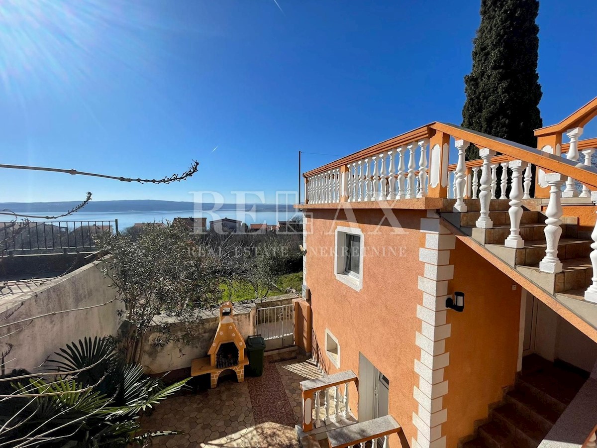 CRIKVENICA, DRAMALJ - Casa in pietra con vista mare