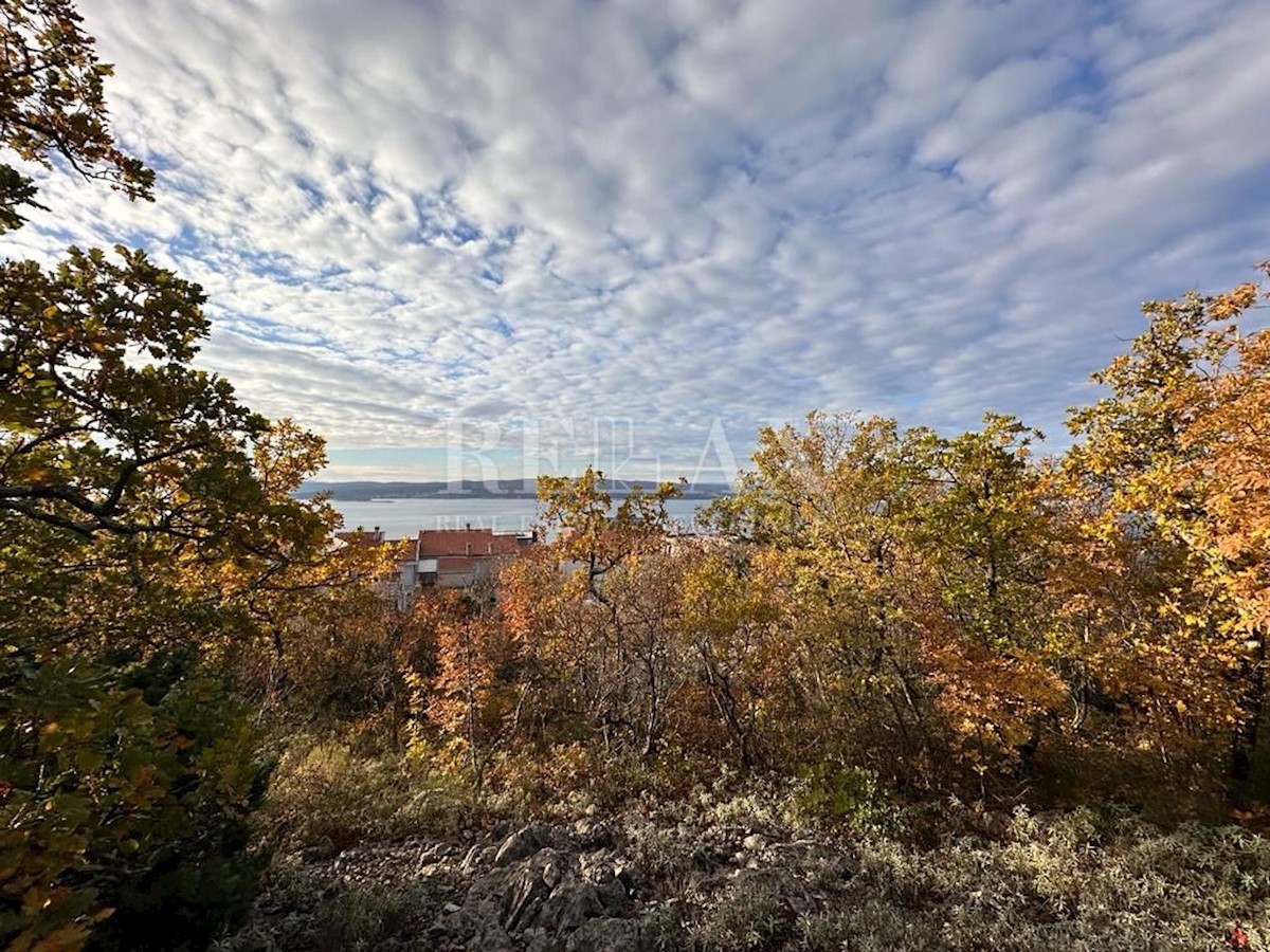 Crikvenica - Terreno attraente con vista sul mare