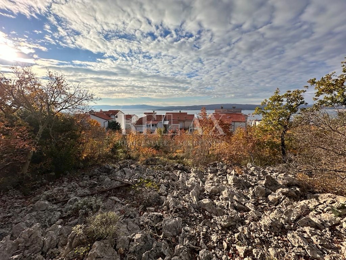 Crikvenica - Terreno attraente con vista sul mare