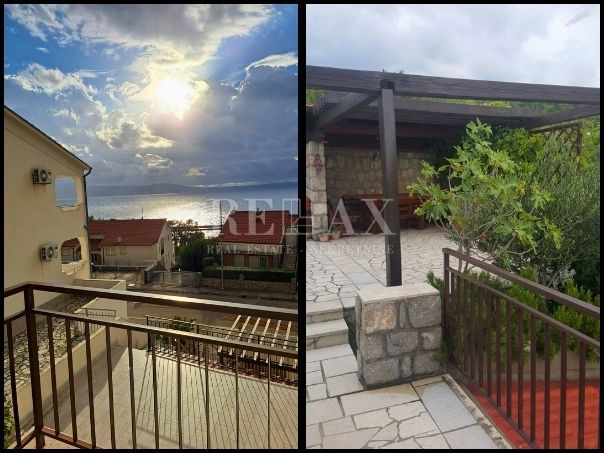 Klenovica - appartamento con vista mare