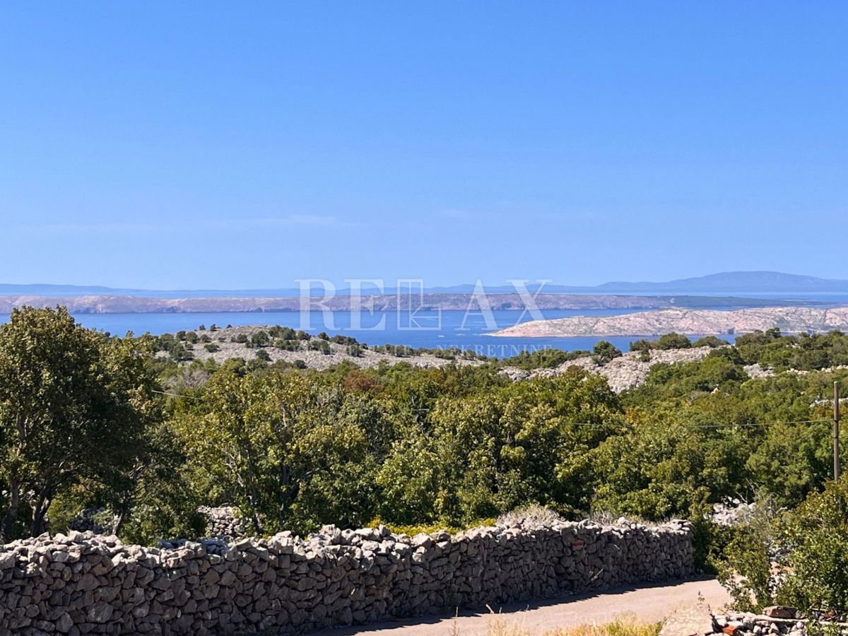 Jablanac - casa in pietra con vista sul mare