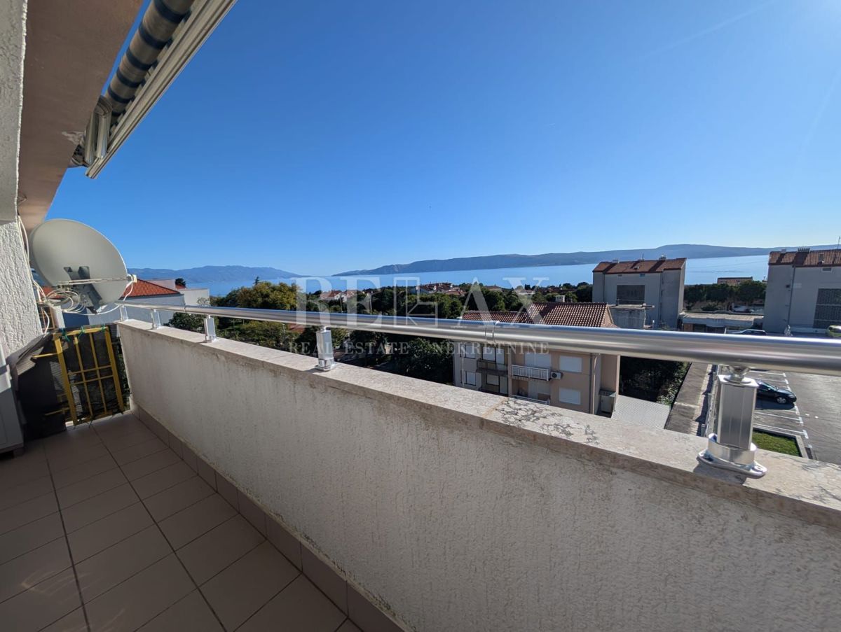 Novi Vinodolski – Appartamento in Centro con Vista Mare