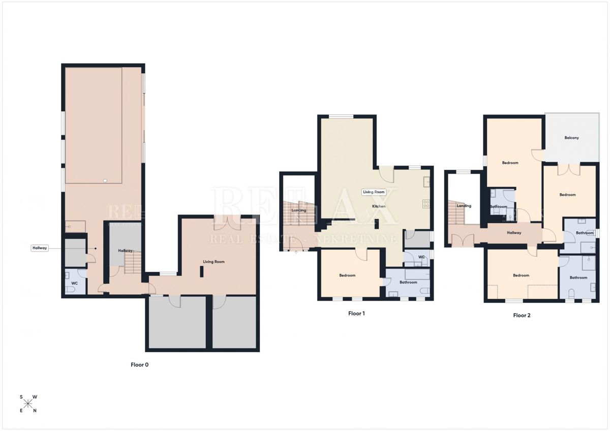 Tribalj - villa moderna con piscina
