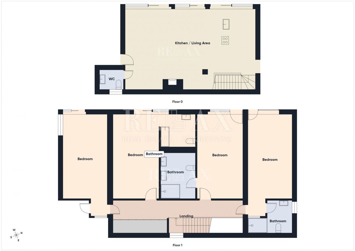 Šmrika - una bellissima villa con piscina e vista sul mare