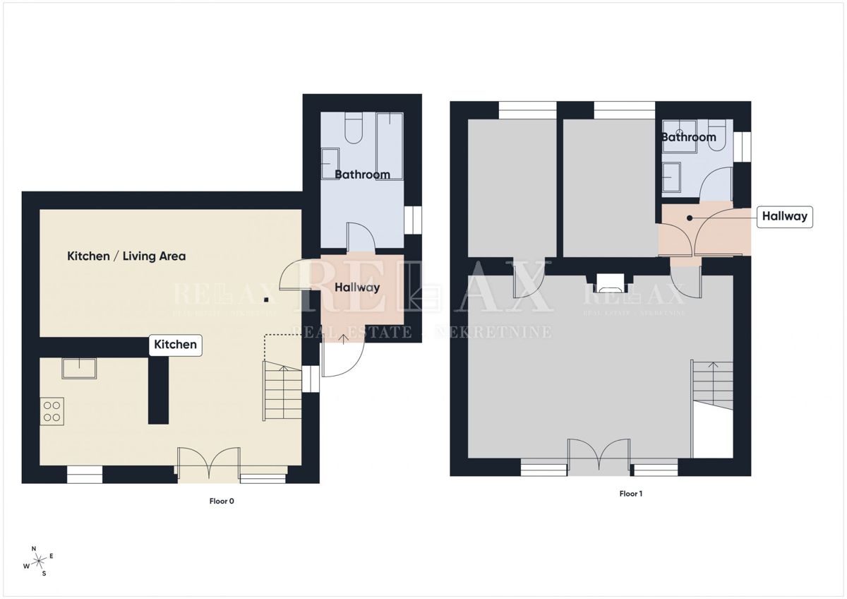 Novi Vinodolski - casa in seconda fila al mare