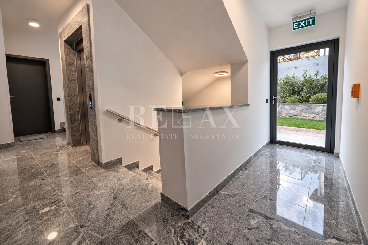 Rijeka, Kantrida - appartamento di lusso con giardino