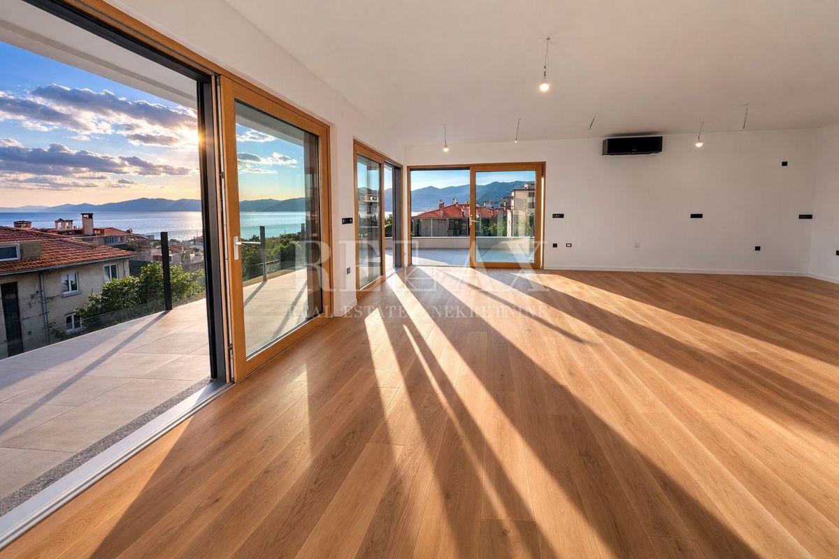 Rijeka, Kantrida - attico top in una nuova costruzione