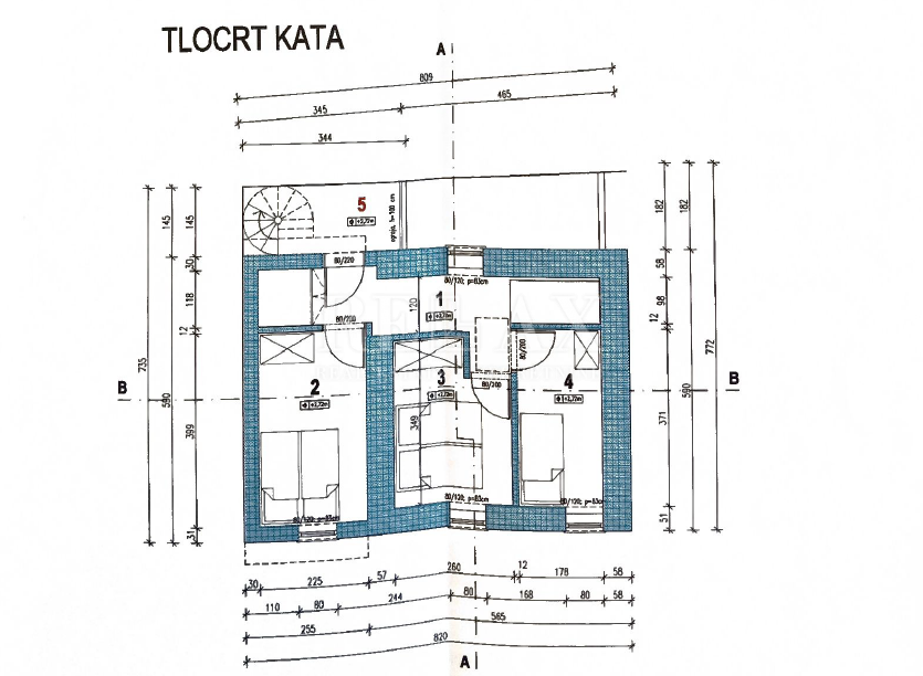 Jablanac - casa nel centro storico a 30 m dal mare
