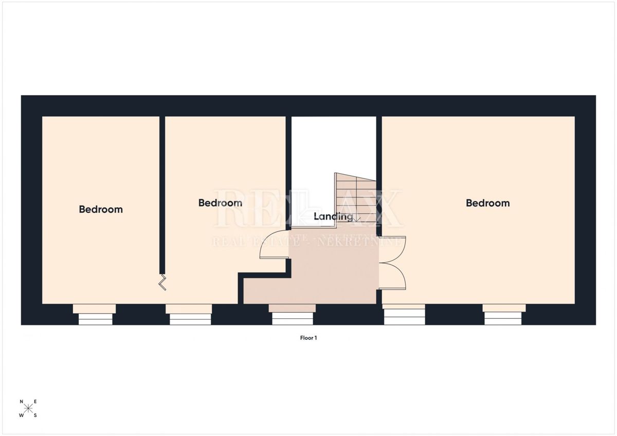 Bribir – Casa in pietra con ampio cortile e terreno